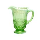 Mosser Glass Eye Winker 28oz Pitcher | Green Opal