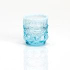 Mosser Glass Eye Winker Toothpick Holder | Aqua Opal