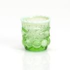 Mosser Glass Eye Winker Toothpick Holder | Green Opal