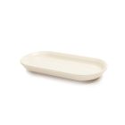Fiesta&reg; 12" Oblong Serving Platter | Linen against a clean white background slightly from above Image