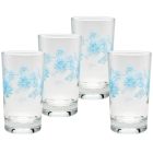 image shows Fiesta&reg; 7oz Juice Glasses (Set of 4) | Botanical Floral against a blank, white background Image