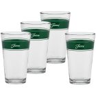 image shows Fiesta&reg; 16oz Cooler Glasses (Set of 4) | Jade Frame ] against a blank, white background Image