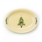 Fiesta® Medium 11.6" Oval Serving Platter | Christmas Tree