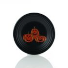 Trio of Happy Pumpkins Luncheon Plate - 146141583