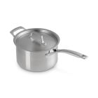 Le Creuset Essential Stainless Steel 4 Qt. Saucepan with Lid Image