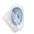 Northern Lights&trade; Fluted Loaf Pan & Keeper Set on Table Image