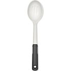 image shows OXO Good Grips Nylon Slotted Spoon | Oat  against a blank, white background Image
