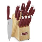 Cuisinart ColorPro Collection Red Knife Block Set | 12-Piece