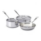 All-Clad 5pc Stainless Steel Starter Cookware Set