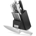 Cuisinart Stainless Steel Hollow Handle 15 Piece Cutlery Block Set