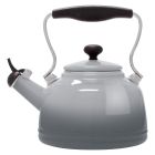 Chantal Lake 1.7 Qt. Enamel-on-Steel Tea Kettle | Fade Grey Image