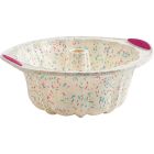 Trudeau’s Confetti 10-Cup Silicone Fluted Cake Pan - 05118558