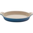  image shows Le Creuset 1 Qt. Oval Heritage Au Gratin Dish | Marseille against a blank, white background Image