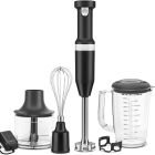 KitchenAid Variable Speed Cordless Hand Blender with Accessories | Onyx Black