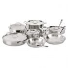All-Clad 14pc Stainless Cookware Set 