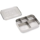 Fox Run Stainless Steel 5-Section Snack Container