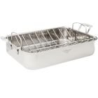 Cuisinart Chef's Classic Stainless Steel Rectangular Roaster with Rack | 16"