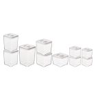 Click Clack Cube Storage Containers (10-Piece Set) | White Image