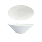 Fortessa Accentz® 6" Oval Dipping Bowl | White