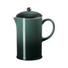 image shows Le Creuset Coffee Pot & Press 34Oz Artichaut Ss Knob  against a blank, white background Image