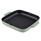 KitchenAid Enameled Cast Iron 11" Square Grill Pan | Pistachio