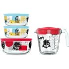 Pyrex 8-Piece Prep and Store Set | Star Wars