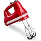 KitchenAid 6-Speed Hand Mixer with Flex Edge Beaters | Empire Red