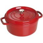 Staub Cast Iron 4 Qt. Round Dutch Oven | Cherry Red