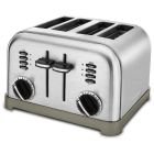 Cuisinart 4-Slice Classic Metal Toaster | Brushed Stainless Steel