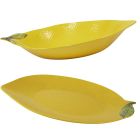 Certified International 2-Piece Melamine 3-D Lemon Serving Set | Lemon Zest