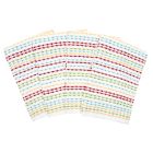 Ritz 4-Piece Pebble Bar Mop Set | Bright against a white background with the towels fanned out Image
