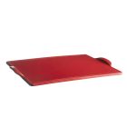 Emile Henry Rectangular Pizza Stone | Burgundy Image