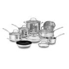 Cuisinart Stainless Steel Cookware Set (14 Piece Chef's Classic)
