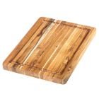 TeakHaus by Proteak Edge Grain Carving Board + Juice Canal