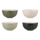 Mason Cash 4-Piece Prep Bowl Set | Basil against a white background Image