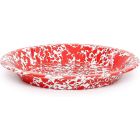 Crow Canyon 10" Pie Plate | Red Marble Image