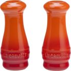 Le Creuset 2pc Salt & Pepper Shakers - Flame Orange (PG1102T-042)