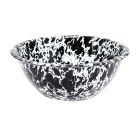 Crow Canyon 1.5 Qt Small Serving Bowl | Black Marble  Image