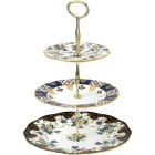 Royal Albert 100 Years 3-Tier Cake Stand (English Chintz, Regency & Duchess)