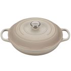 Le Creuset 3.5 Qt Signature Braiser - Meringue