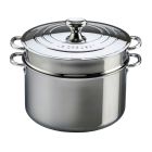 9-Qt Stockpot w-Lid and Deep Colander Insert - SSP3200-26