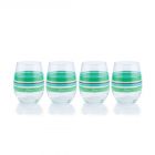 Fiesta® 15oz Stemless Glassware (Set of 4) | Farmhouse Chic
