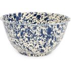 Crow Canyon Large Serving/Salad Bowl | Navy & Cream Image