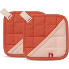 image shows Hedley & Bennett Potholders | Paprika against a blank, white background Image