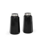 Mosser Glass Panel Salt and Pepper Shakers - Black Raspberry