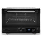 image shows KitchenAid Digital Countertop Oven with Air Fry and Pizza | Matte Black against a blank, white background Image