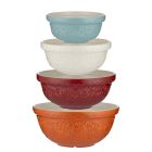 Mason Cash Pumpkin Patch 4-Piece Mixing Bowl Set Image