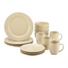 Rachael Ray Cucina Collection 16-Piece Dinnerware Set | Almond Cream
