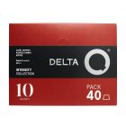 image shows Delta Q Qalidus 40 Coffee Capsules  against a blank, white background Image