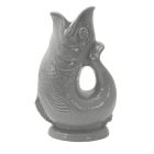 image shows Wade Ceramics Extra Large Gluggle Jug | Dark Grey against a blank, white background Image
